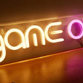 Panneau néon LED Game On Wall